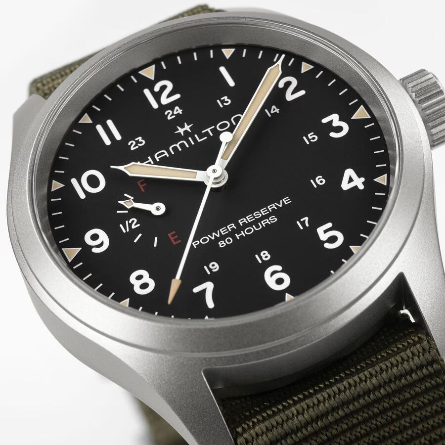 Hamilton KHAKI FIELD MECHANICAL POWER RESERVE  40MM 