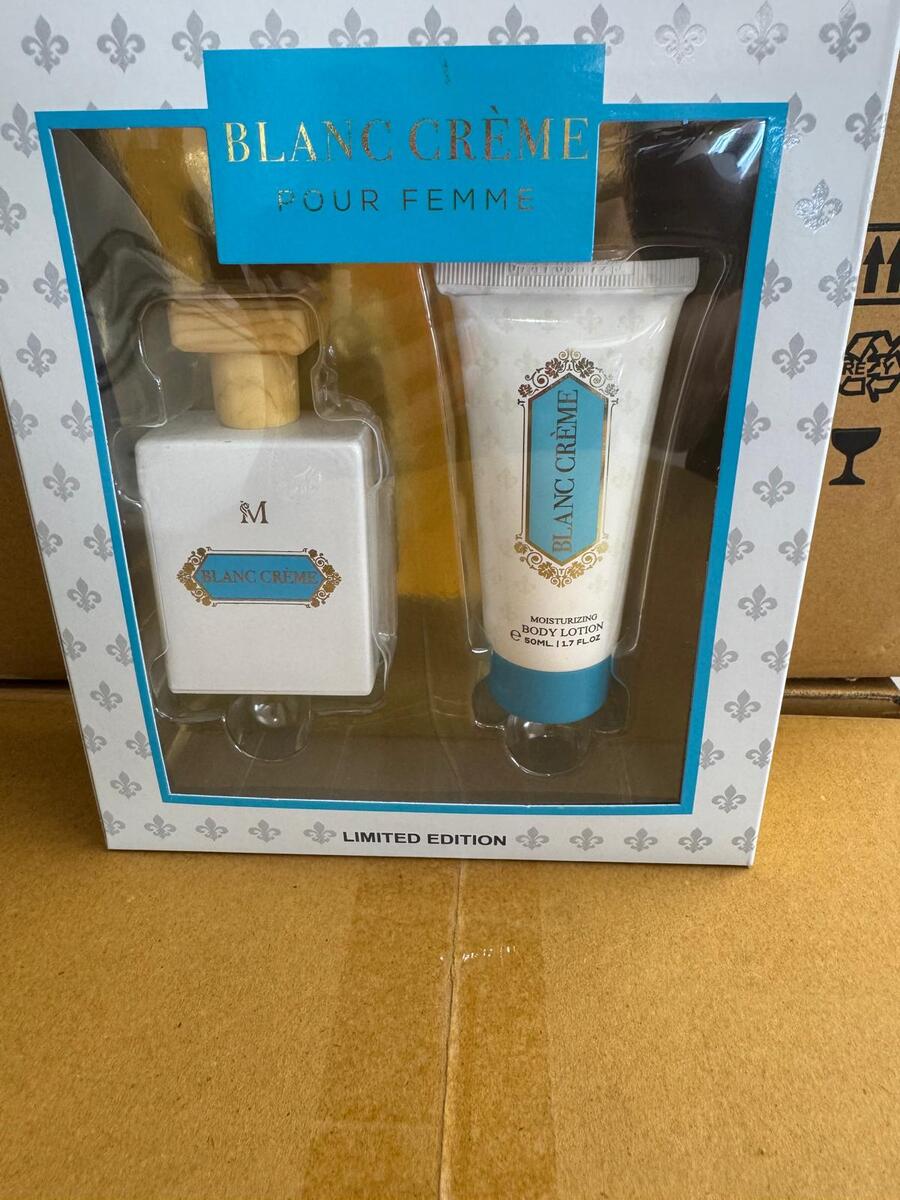 MONTAGE BLANC CREME KIT CREMA +PROFUMO (similare Biancolatte)
 [Confezione da 6 pezzi]