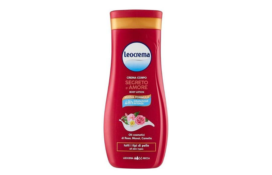 LEOCREMA CREMA CORPO SEGRETO D'AMORE DA 250 ml 
 [Confezione da 12 pezzi]