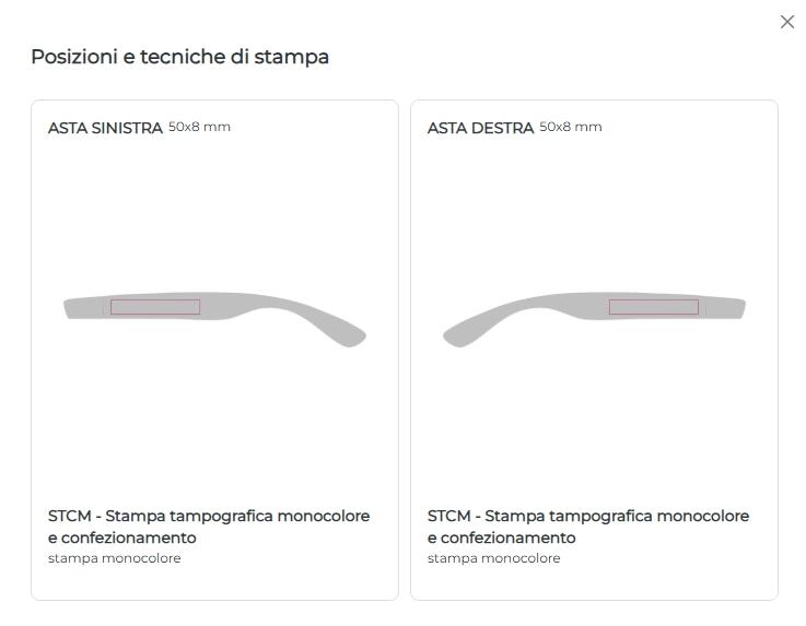 Occhiali da sole personalizzato O22101 da 40 pz