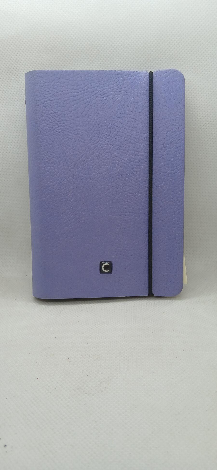 Agenda Organizer Cartesio ad Anelli chiusura con Elastico – formato Small 7,7x12,7 cm