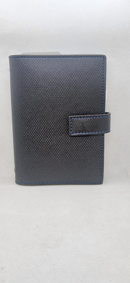 Agenda Organizer ad Anelli con Penna – formato Small 7,7x12,7 cm - Bicolore