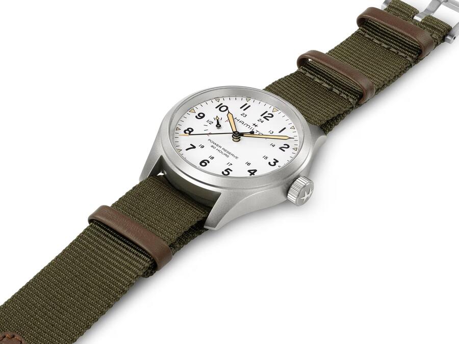Hamilton KHAKI FIELD MECHANICAL POWER RESERVE 40MM 