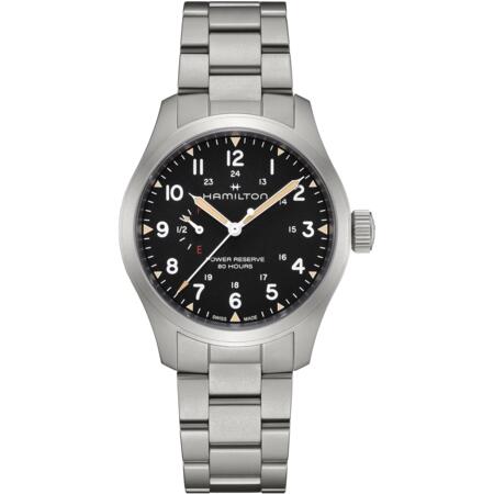 Hamilton KHAKI FIELD MECHANICAL POWER RESERVE 40MM 