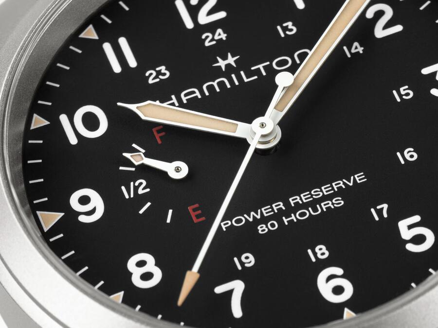 Hamilton KHAKI FIELD MECHANICAL POWER RESERVE 40MM 