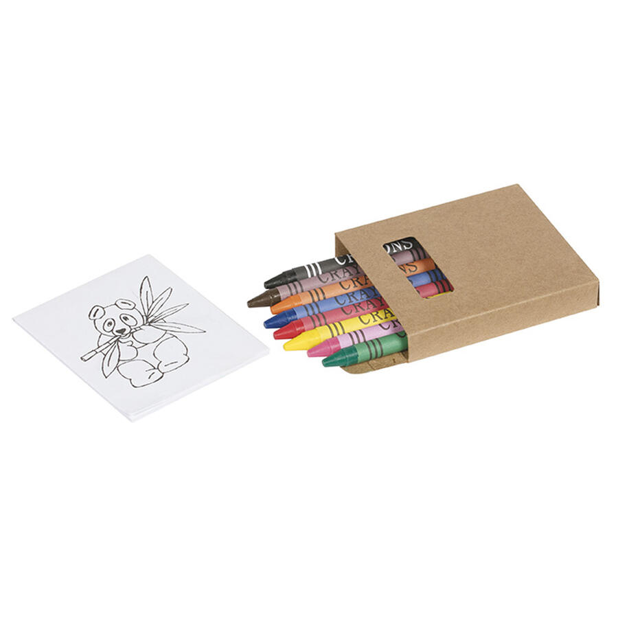 Confezione Pastelli a Cera Personalizzata S26432
