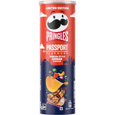 Pringles passport limited edition Turkish style kebab 165gr