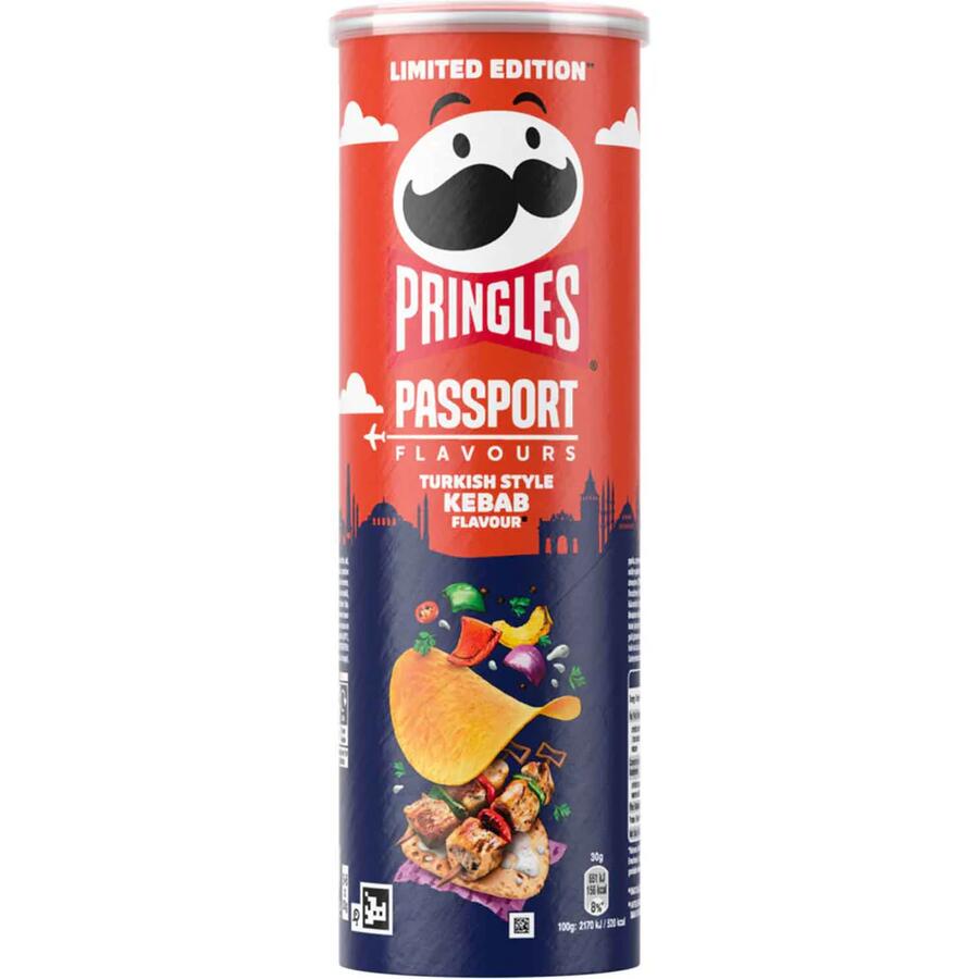 Pringles passport limited edition Turkish style kebab 165gr