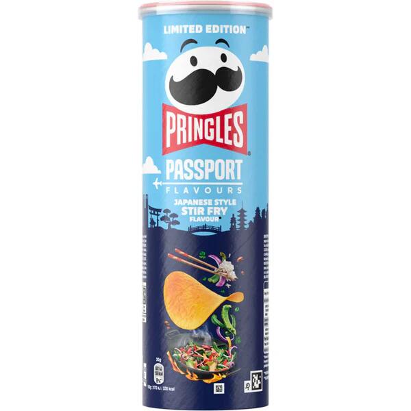 Pringles passport limited edition Japanese style stir fry 165gr