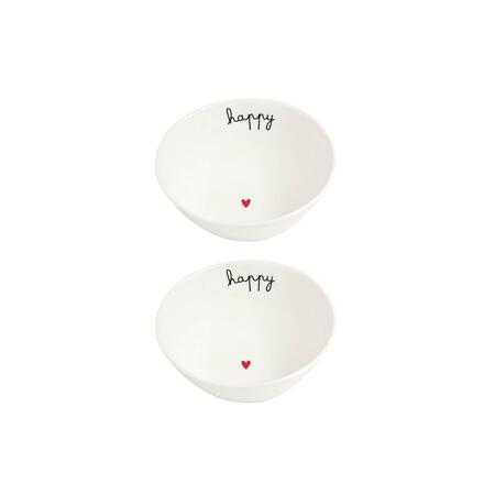 Simply Day - Set 2 Coppette in gres Happy