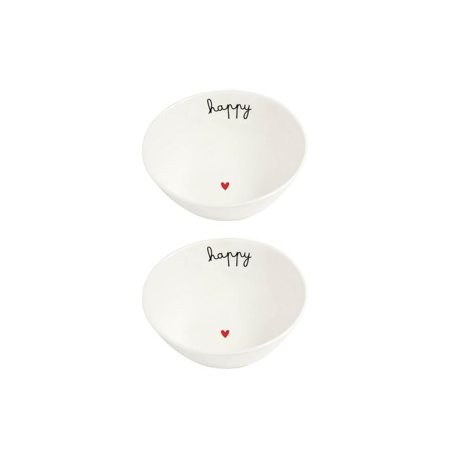 Simply Day - Set 2 Coppette in gres Happy