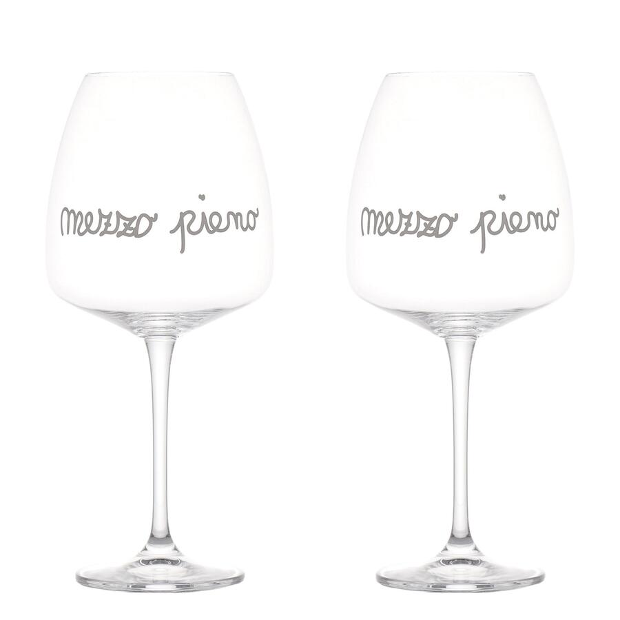 Simply Day - Set 2 calici vino Mezzo pieno 77cl
