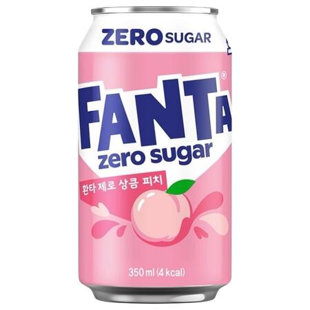 Fanta pesca bianca 350ml from Korea 