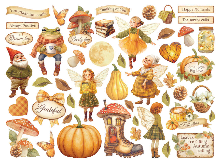 Die cuts Whispering Woods