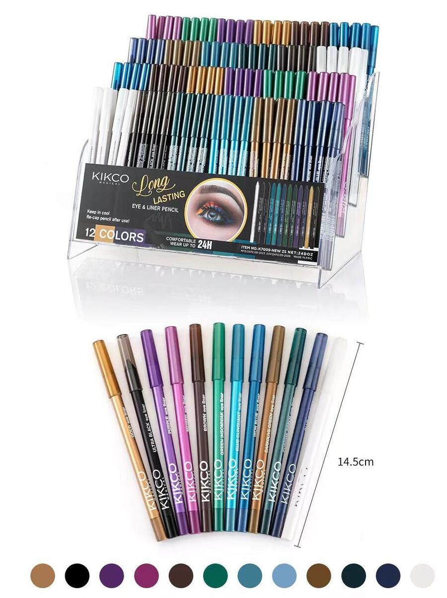 KIKCO EYE & LINER PENCIL 12 COLORI 24H (Simil KIKO)
[Espositore da 288 pzz]