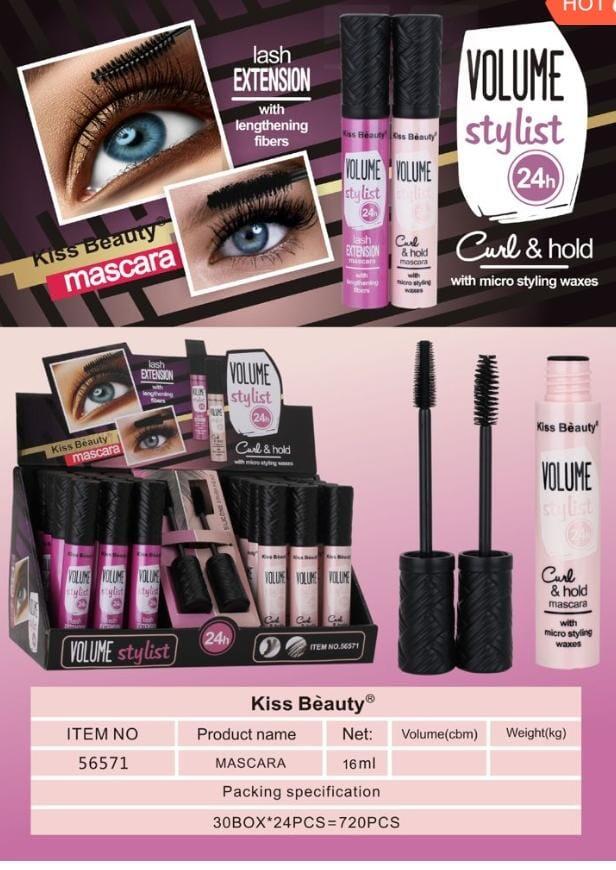 KISS OUMI MASCARA VOLUME STYLIST 24 H
 [Confezione da 24 pezzi]