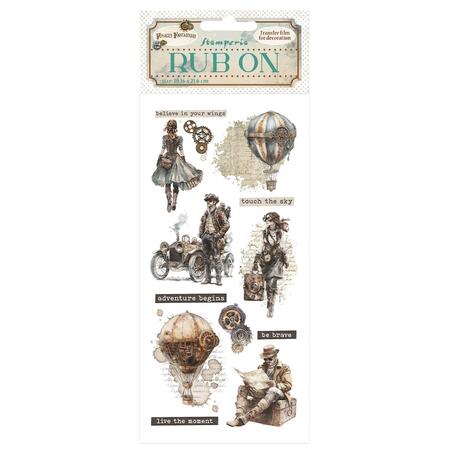 Rub-on Voyages Fantastiques Esploratori