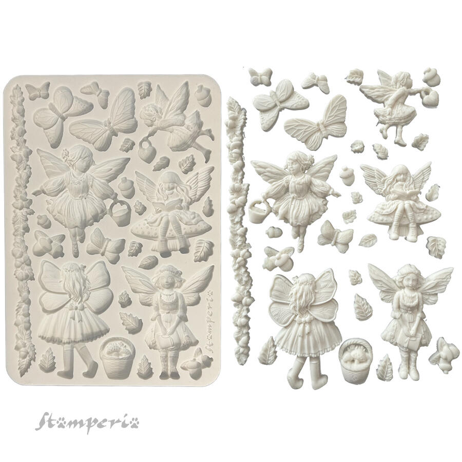 Stampo in silicone A5 Whispering Woods Fate
