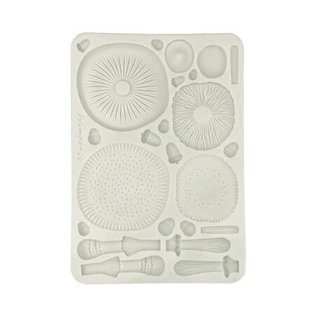 Stampo in silicone A5 Whispering Woods Funghi 3D