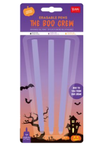 Set di 3 Penne Gel Cancellabili - Halloween 2025 Legami