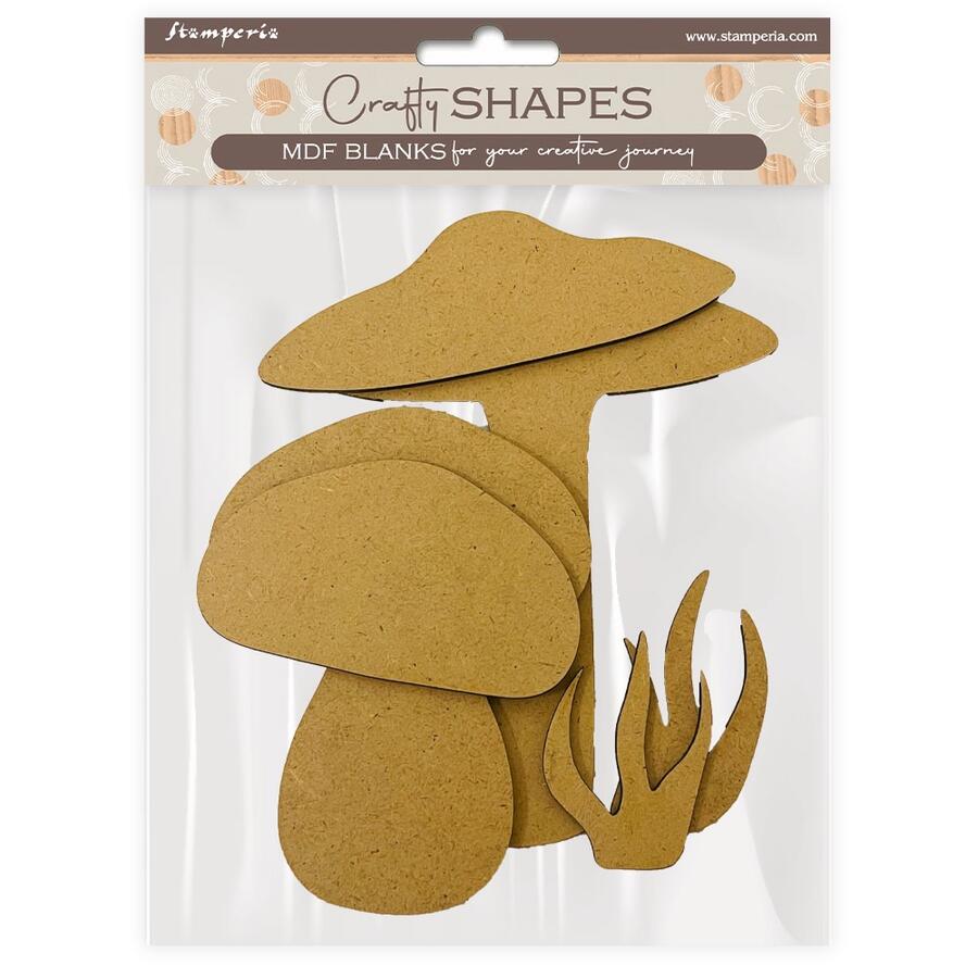 Crafty Shapes Hidden Grove Funghi