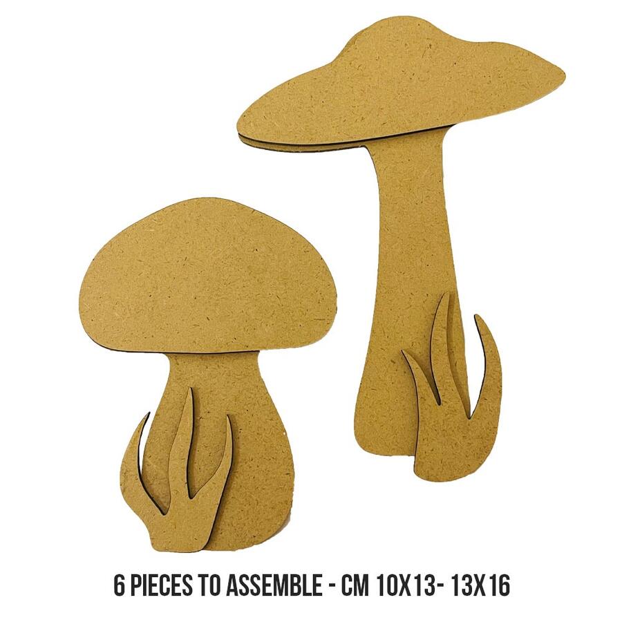 Crafty Shapes Hidden Grove Funghi