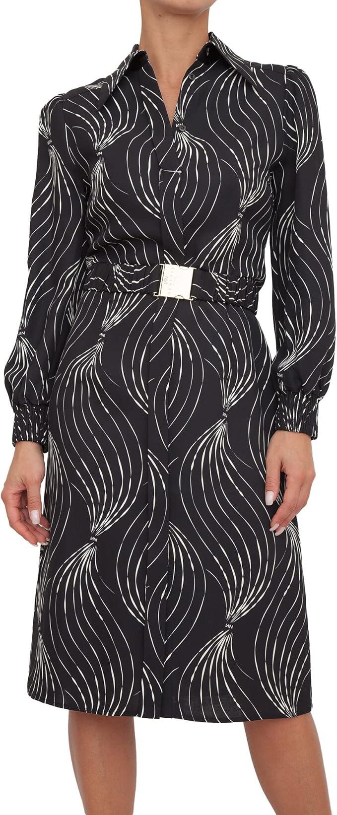 Nenette Milano, Abito lungo Donna, mod. Anum, Taglia 40 , colore Nero