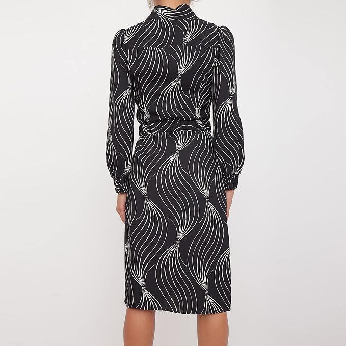 Nenette Milano, Abito lungo Donna, mod. Anum, Taglia 40 , colore Nero