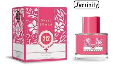 SENSINITY SWEET IMARA N°212 PROFUMO EDT DA 100 ml (ispirato Yara Lattafa)
 [Confezione da 6 pezzi]