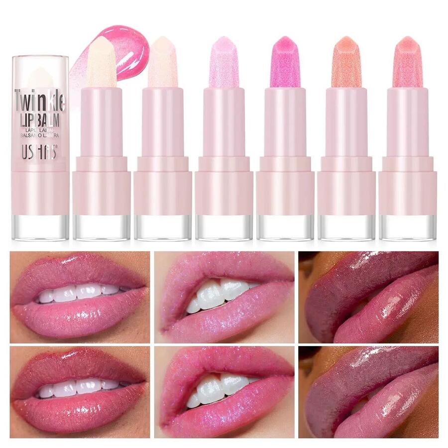 USHAS TWINKLE LIP BALM
 [Confezione da 24 pezzi]