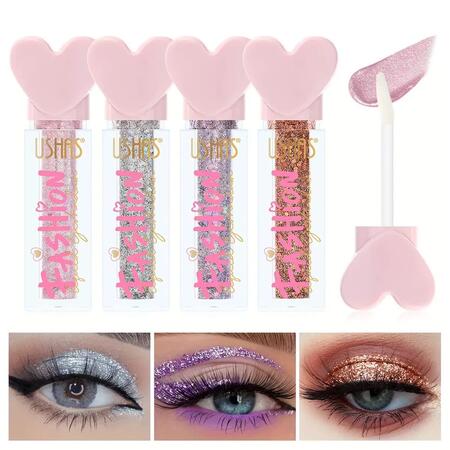 USHAS FASHION OMBRETTO GLITTER
  [Confezione da 24 pezzi]