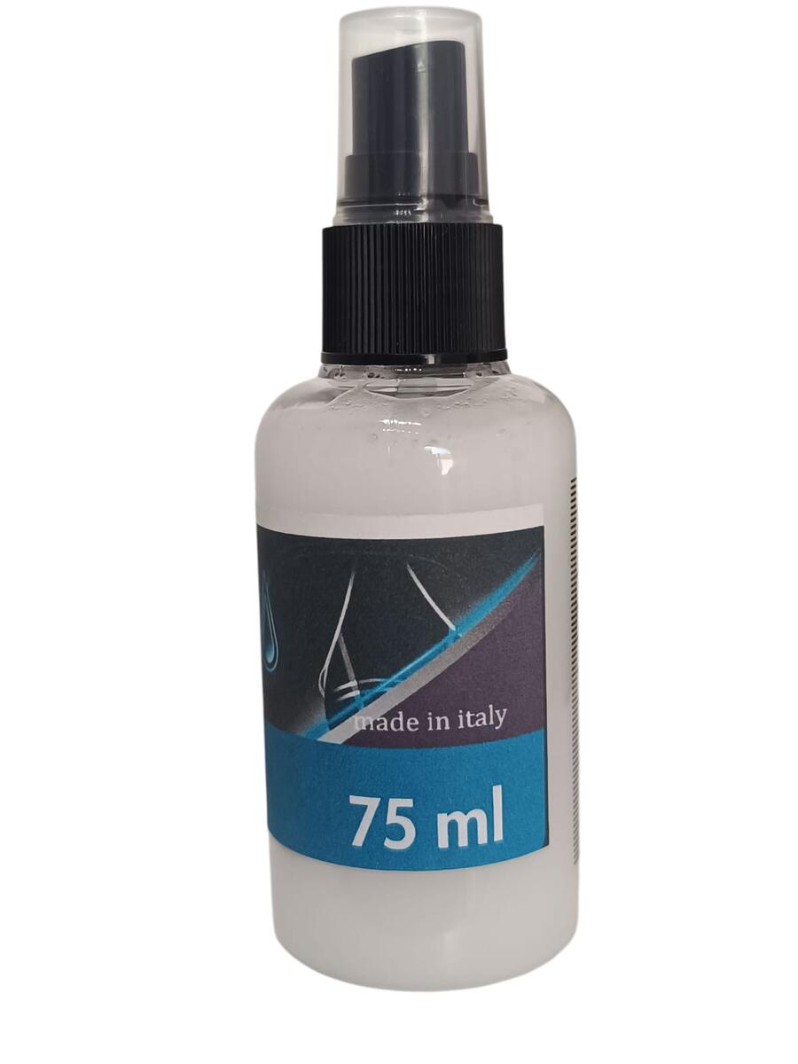 ESALTATORE DI PLASTICHE EXTRA BRILLANTE DI LUNGA DURATA , 75 ML. CON VAPORIZZATORE 