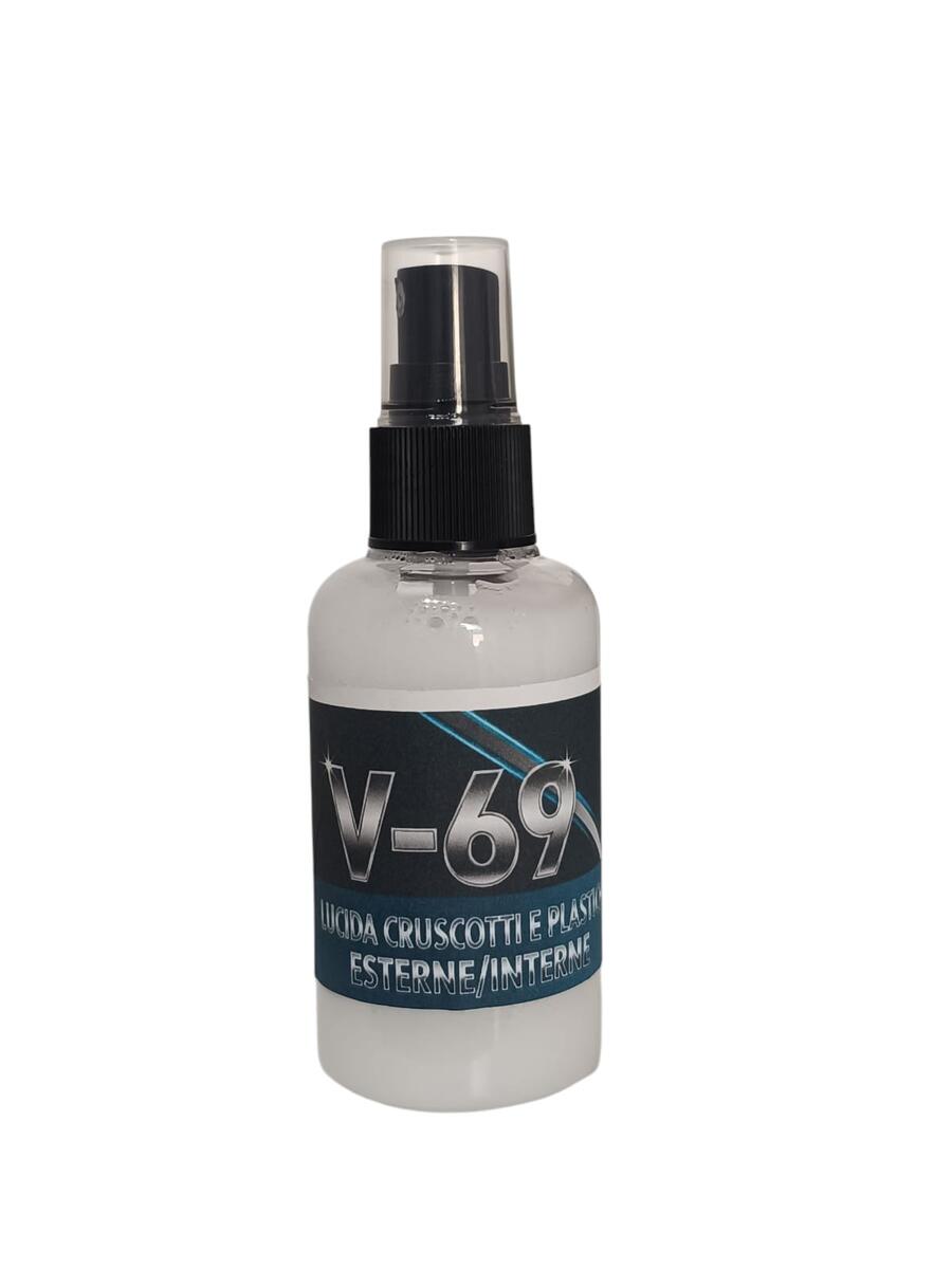 ESALTATORE DI PLASTICHE EXTRA BRILLANTE DI LUNGA DURATA , 75 ML. CON VAPORIZZATORE 