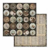 Blocco 10 fogli 30,5 x 30,5 Double face Voyages Fantastiques