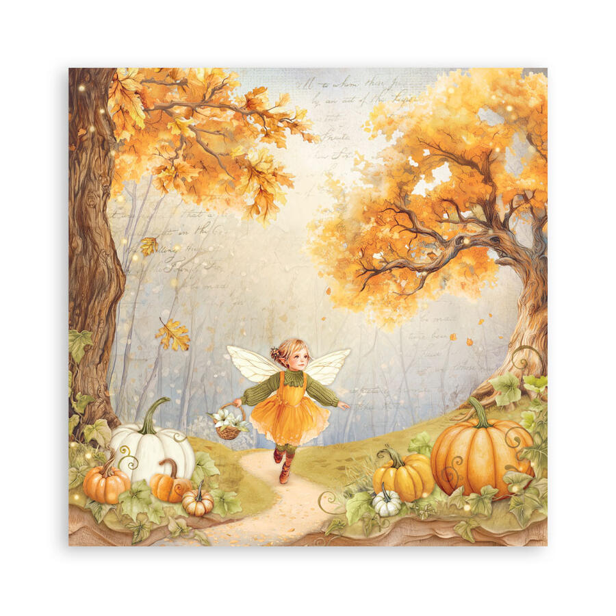 Blocco 22 fogli 30,5 x 30,5 Single face Whispering Woods
