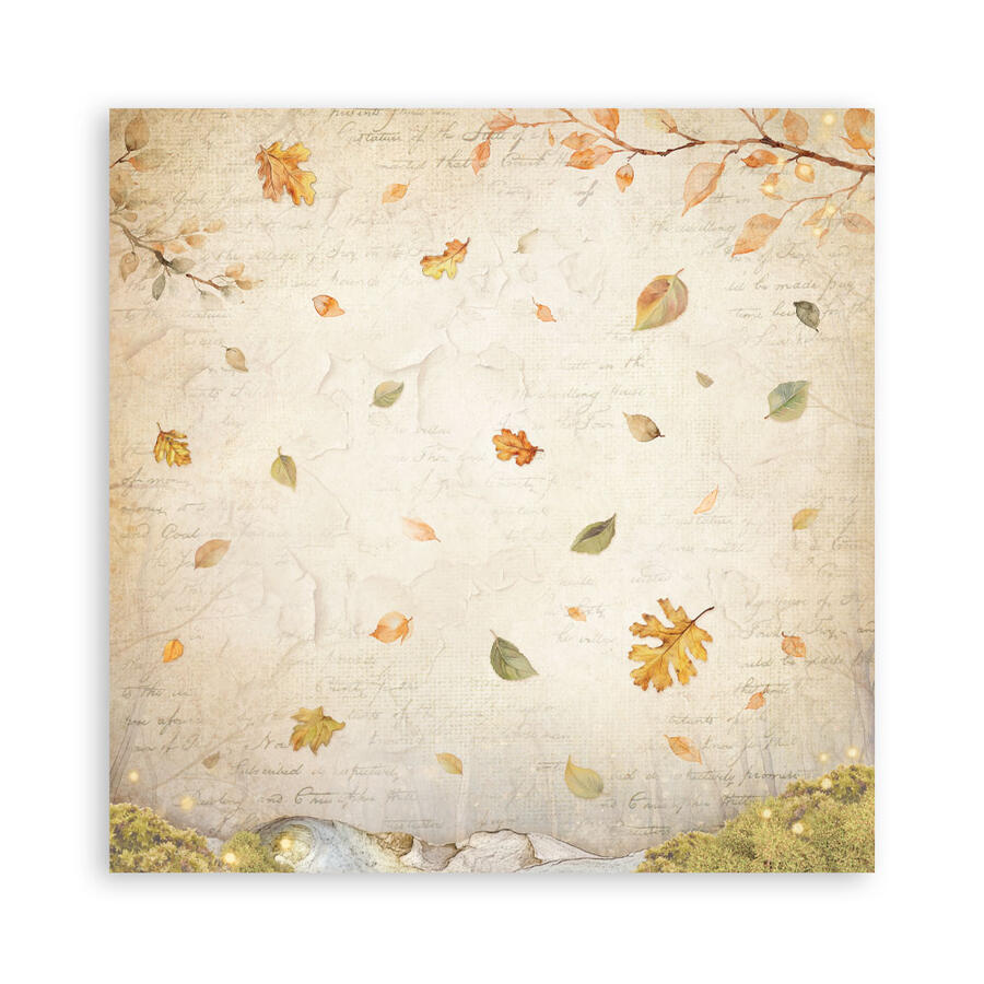 Blocco 22 fogli 30,5 x 30,5 Single face Whispering Woods