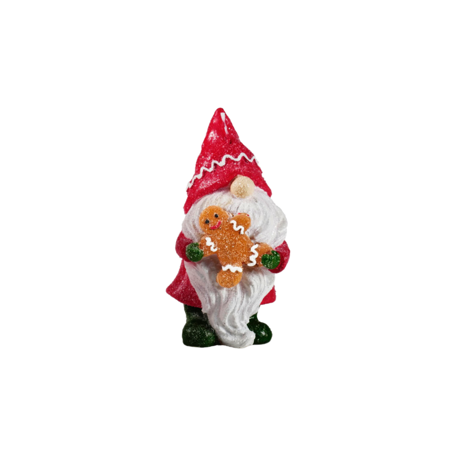 Fantin Argenti - Natale 2025 - Candela Elfo pupazzo pan di zenzero