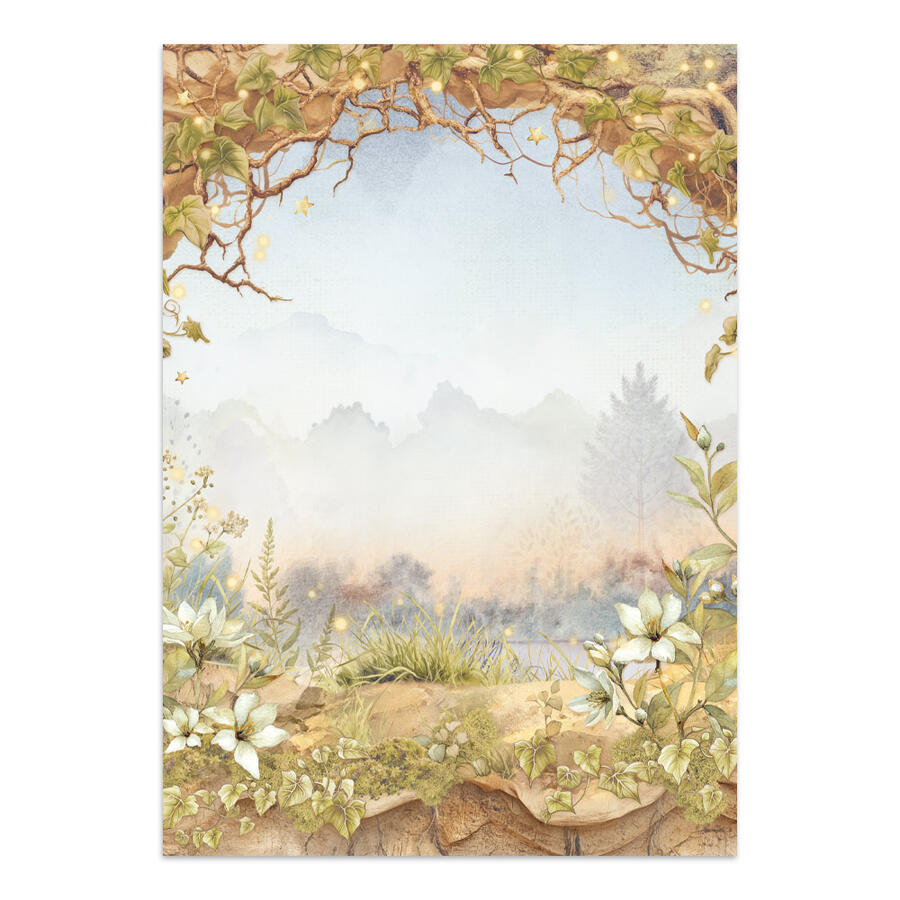 Junk Journal stickers, cut-outs, backgrounds Whispering Woods