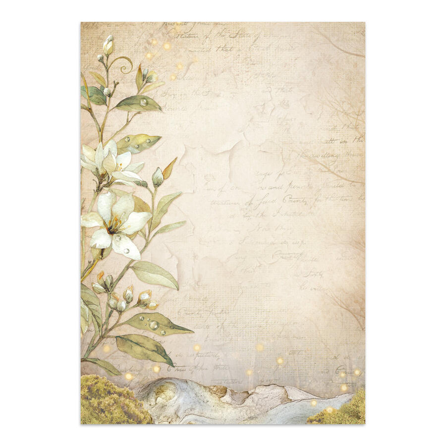 Junk Journal stickers, cut-outs, backgrounds Whispering Woods