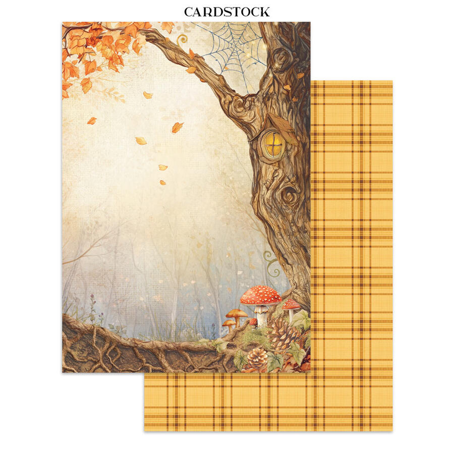 Junk Journal stickers, cut-outs, backgrounds Whispering Woods