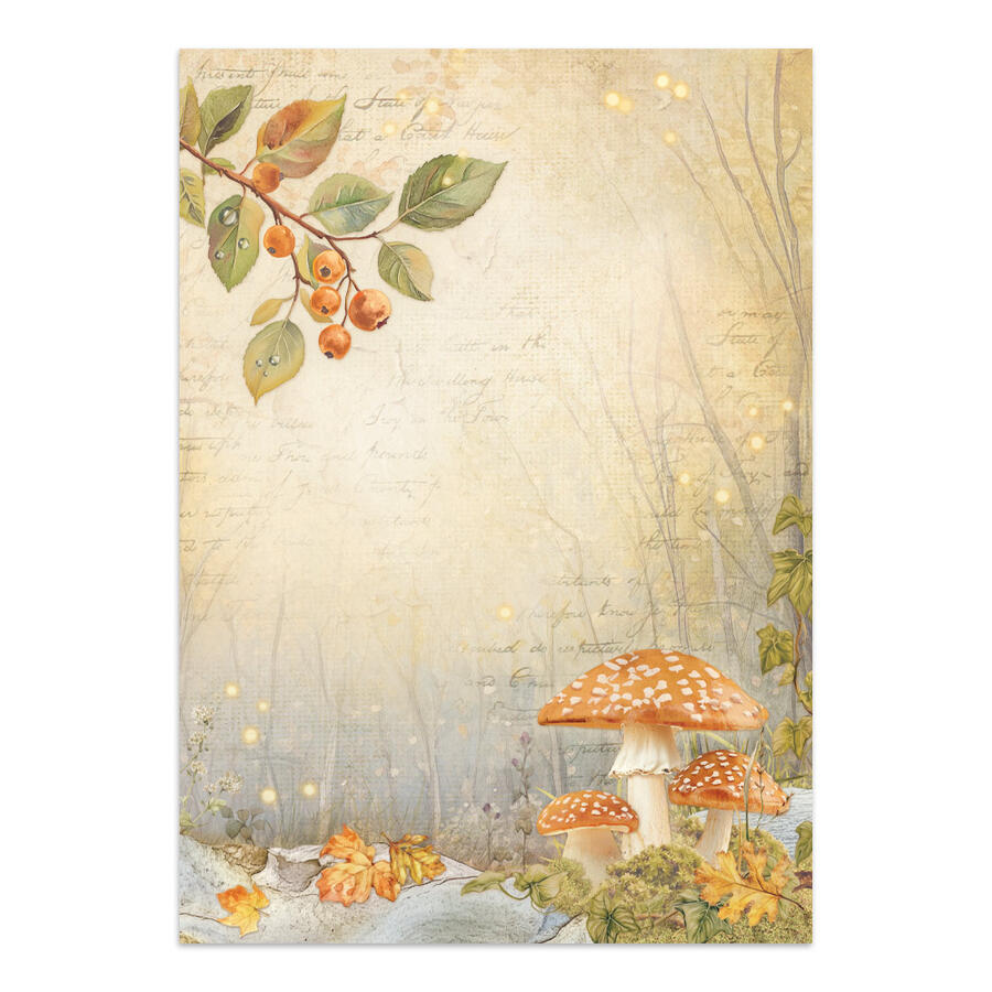Junk Journal stickers, cut-outs, backgrounds Whispering Woods