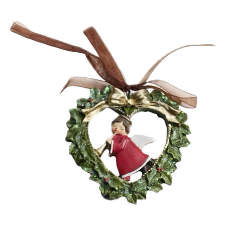 Fantin Argenti - Natale 2025 Addobbo Angelo mix green red