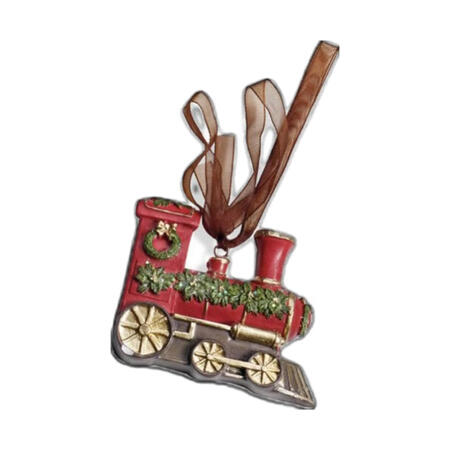 Fantin Argenti - Natale 2025 Addobbo Trenino mix green red