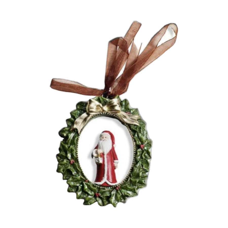 Fantin Argenti - Natale 2025 Addobbo Babbo Natale mix green red