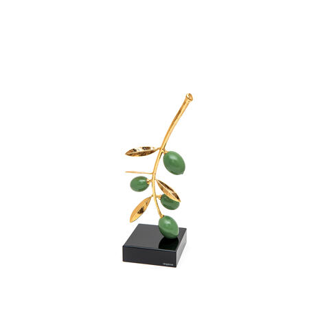 Sequenze - Scultura Ulivo in Polvere di Marmo e Resina – H.23,5 – Made in Italy 