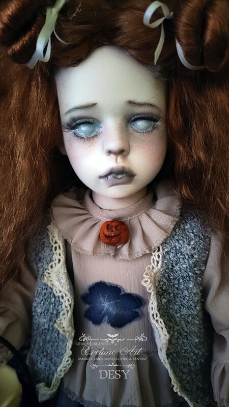 Desy Bambola fatta a mano creepy