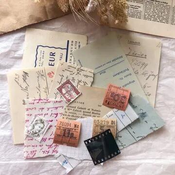Paper set Vintage 15 pz