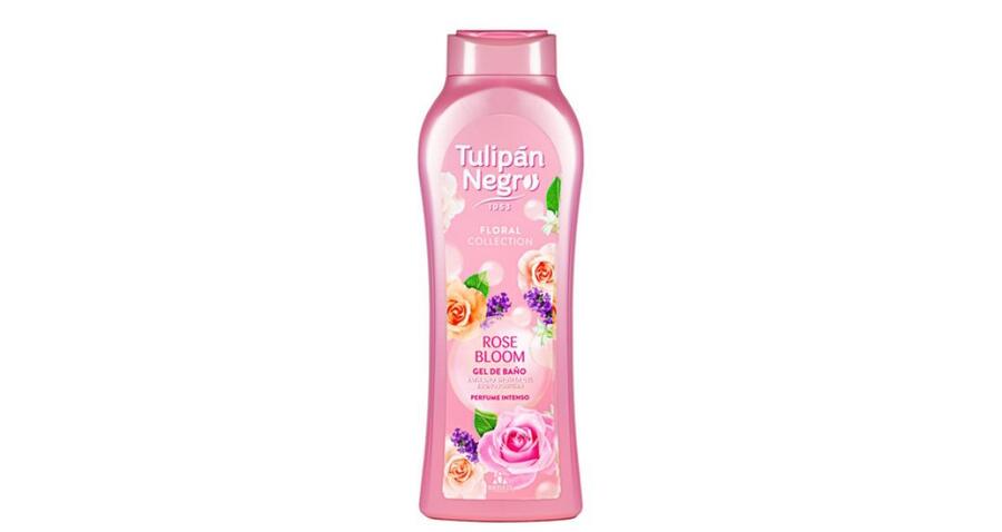 TULIPAN NEGRO ROSE BLOOM BAGNOSCHIUMA DA 650 ml
 [Confezione da 12 pezzi]