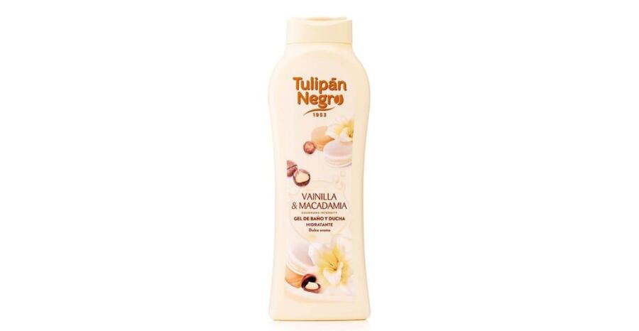 TULIPAN NEGRO VAINILLA & MACADAMIA BAGNOSCHIUMA DA 650 ml
 [Confezione da 12 pezzi]