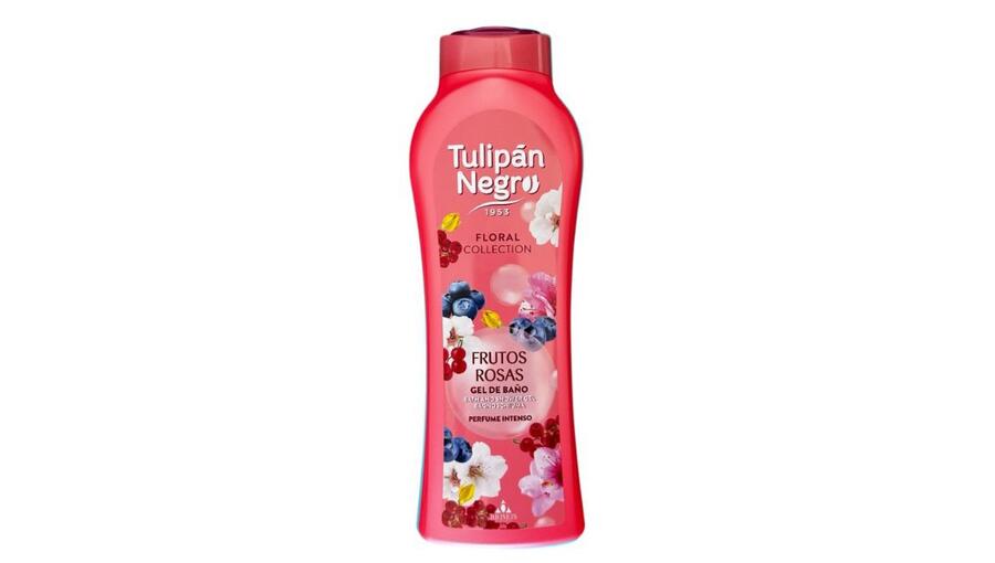 TULIPAN NEGRO FRUTOS ROSAS BAGNOSCHIUMA DA 650 ml
 [Confezione da 12 pezzi]